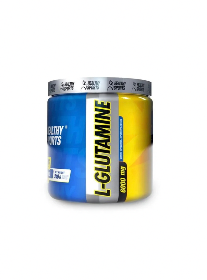 L-GLUTAMINE POLVO 6000 MG x 240 GR (40 SERV) HEALTHY SPORTS