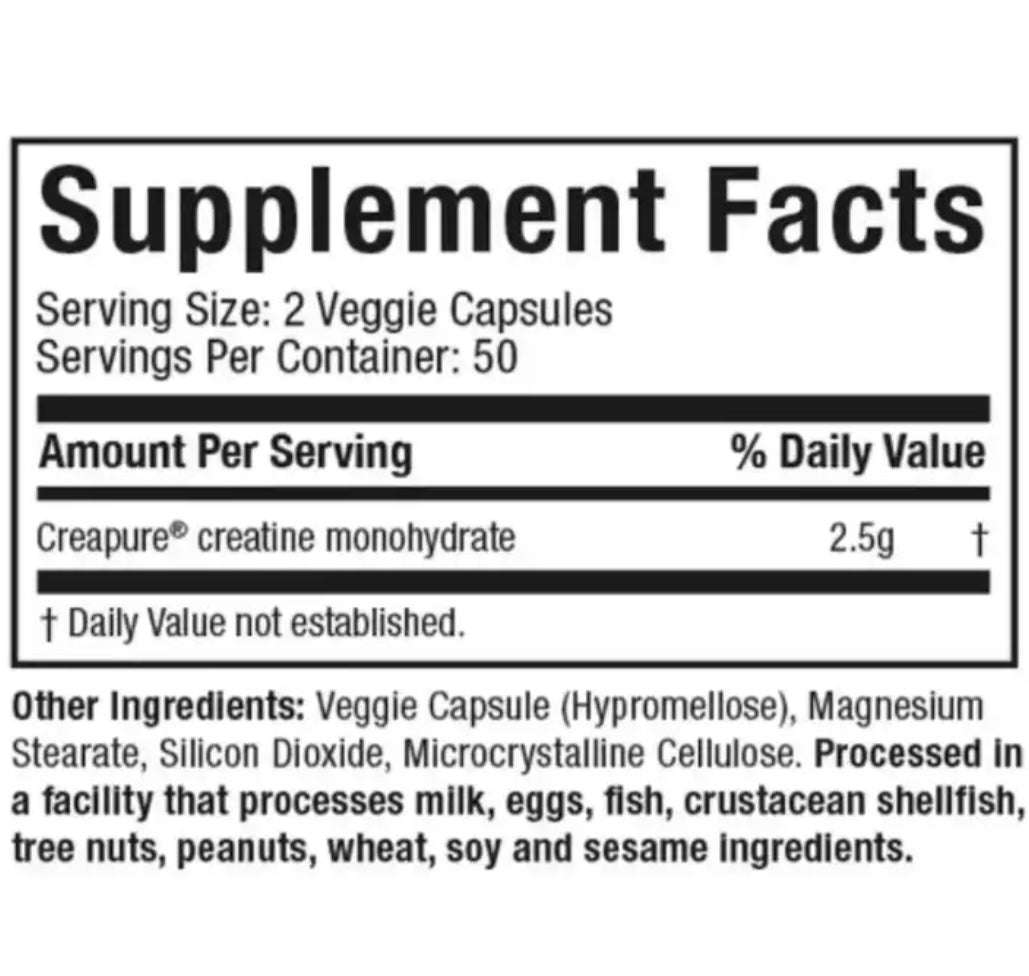 PLATINUM CREATINE 100 CÁPSULAS MUSCLETECH