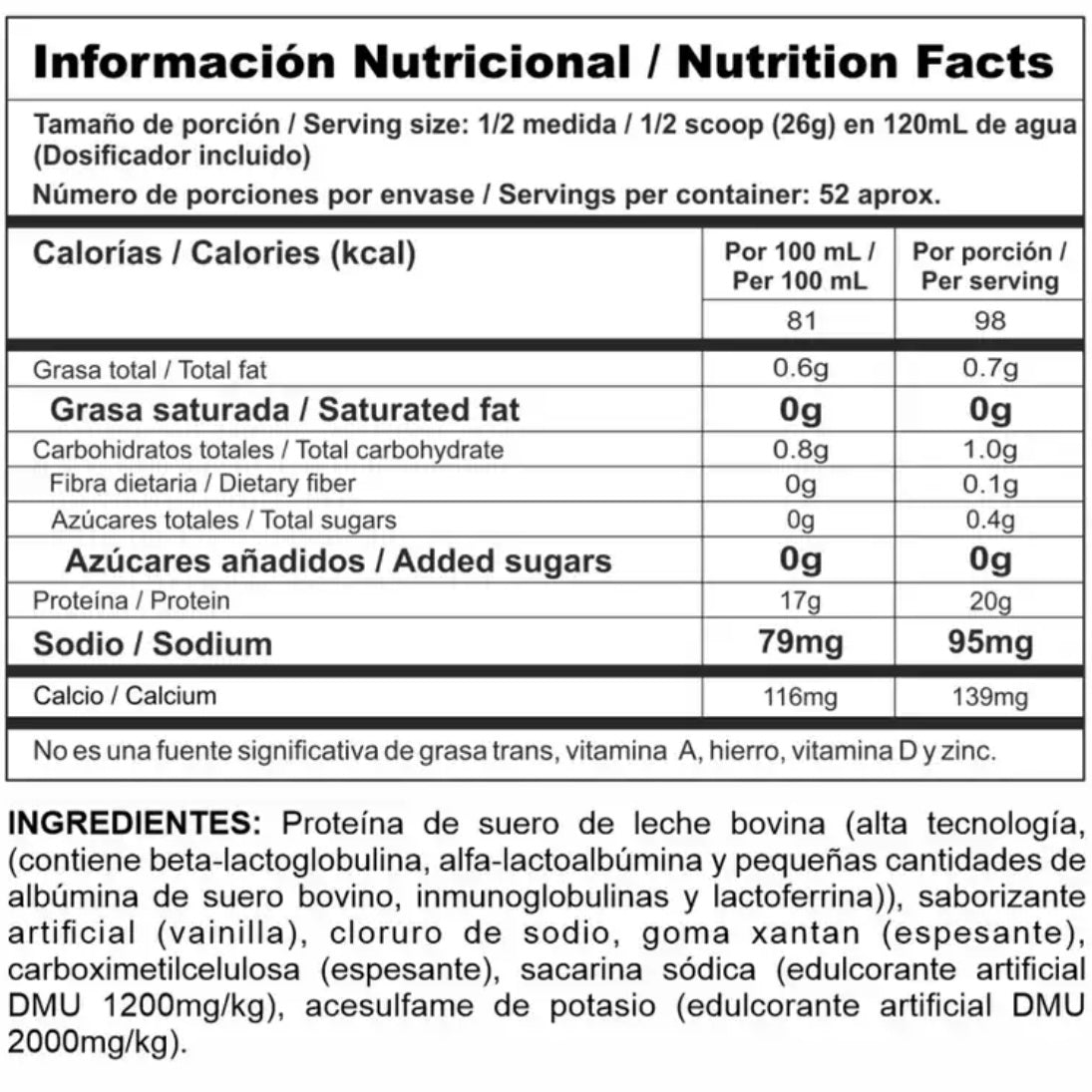 BI-BRO NUTRAMERICAN
