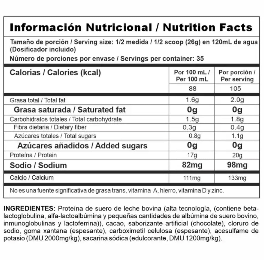 BI-BRO NUTRAMERICAN