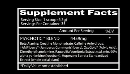 PSYCHOTIC 60 SERVICIOS