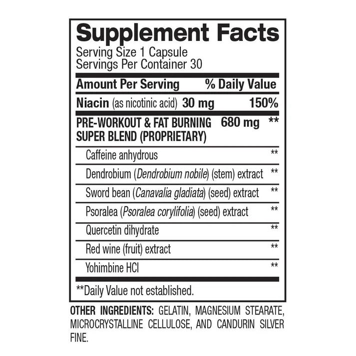 B4 THERMOGENIC 30 SERVICIOS