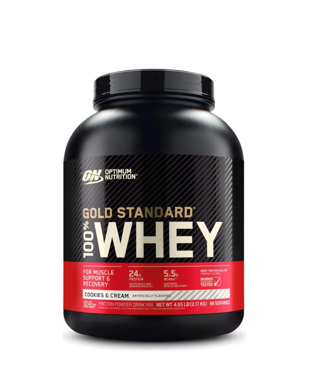 GOLD STANDARD 100% WHEY OPTIMUM NUTRITION