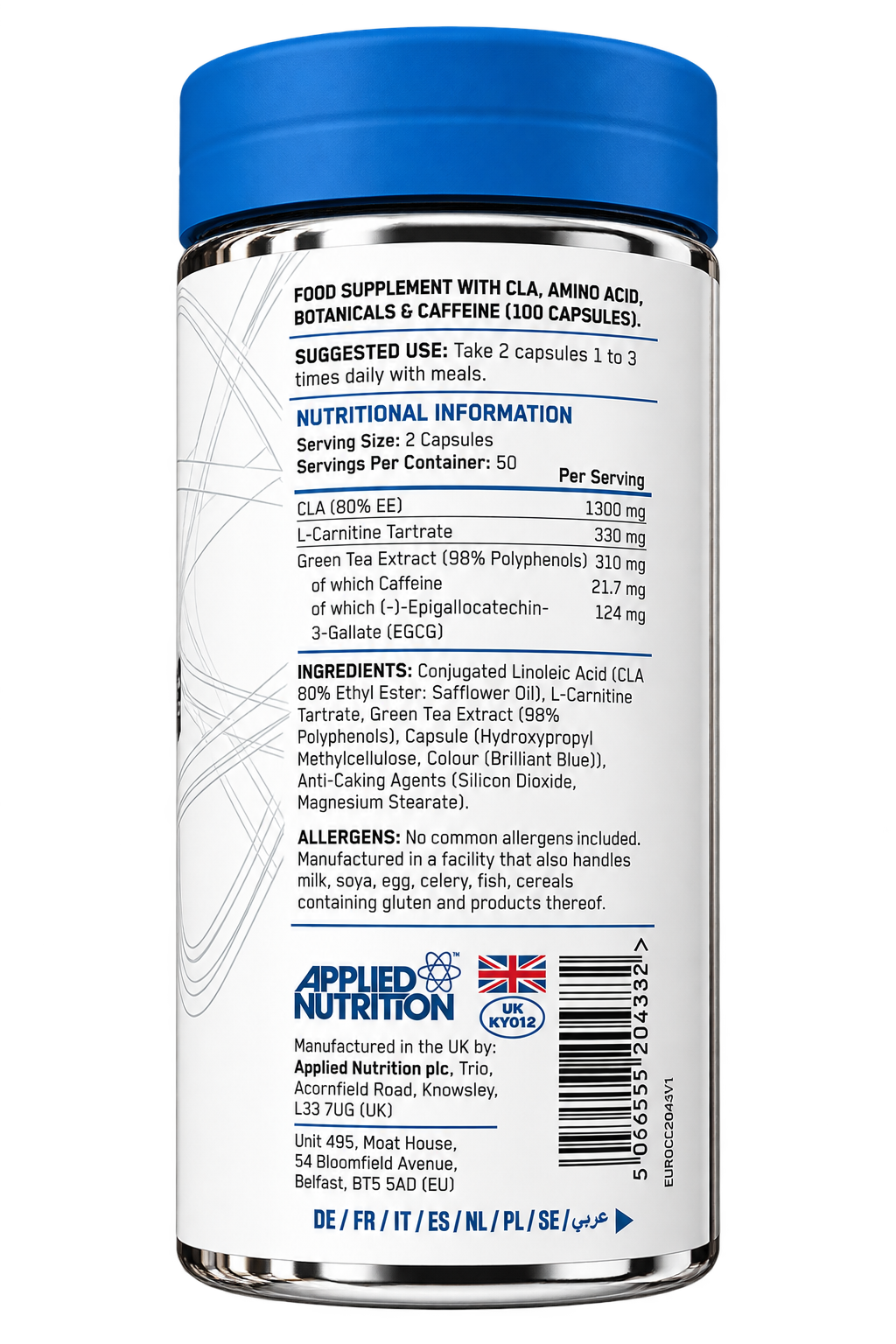 CLA + L-CARNITINE & GREEN TEA