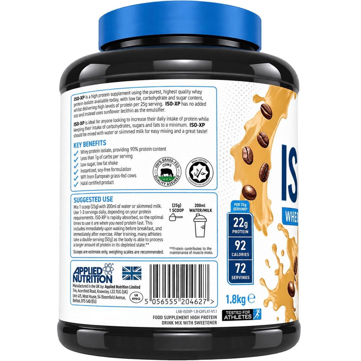 ISO XP WHEY PROTEIN ISOLATE APPLIED NUTRITION