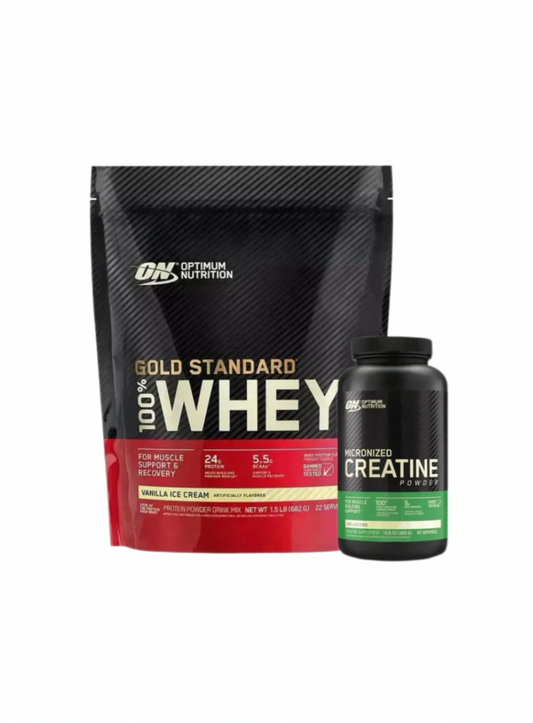 Whey gold standard 1,5 LB + creatine on 300g + obsequio sorpresa