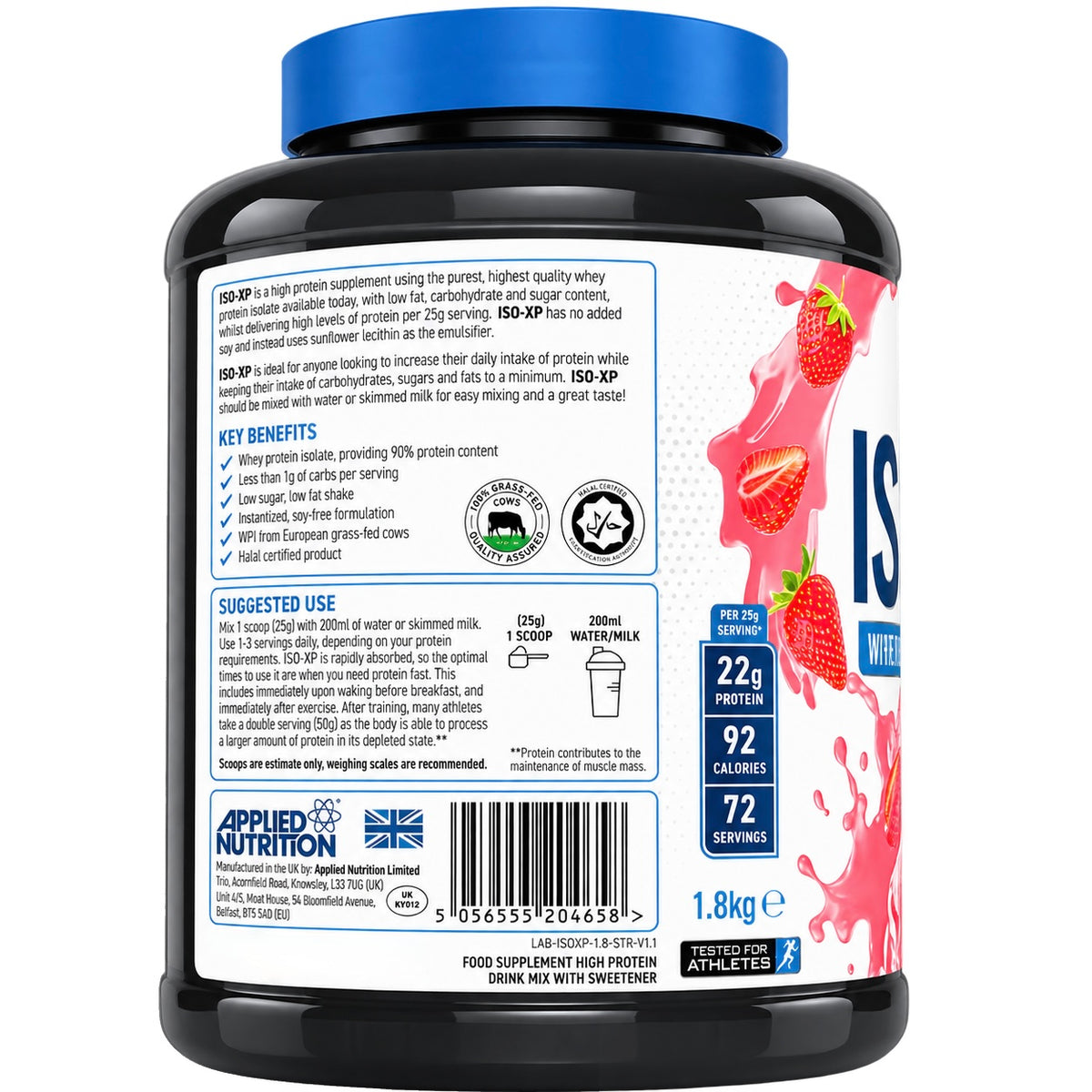 ISO XP WHEY PROTEIN ISOLATE APPLIED NUTRITION