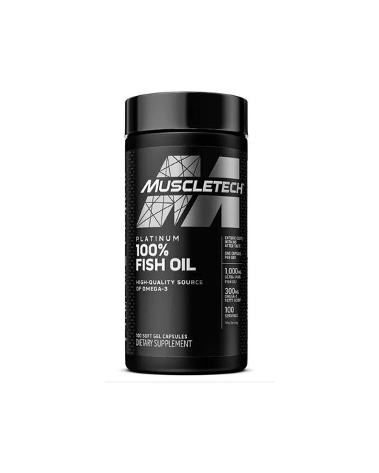 PLATINUM 100% FISH OIL OMEGA 3 - MUSCHETECH