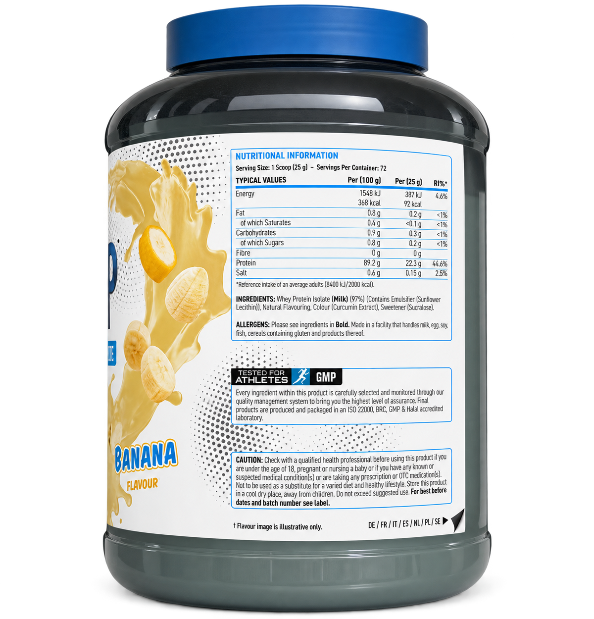 ISO XP WHEY PROTEIN ISOLATE APPLIED NUTRITION