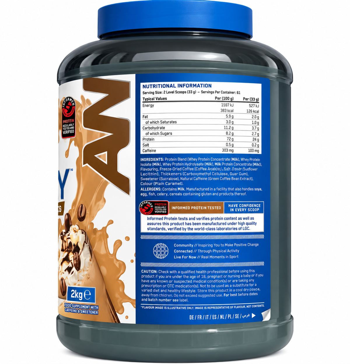 CRITIAL WHEY ADVANCED PROTEIN APPLIED NUTRITION