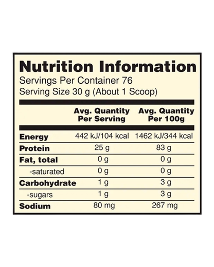 GOLD STANDARD 100% ISOLATE OPTIMUM NUTRITION