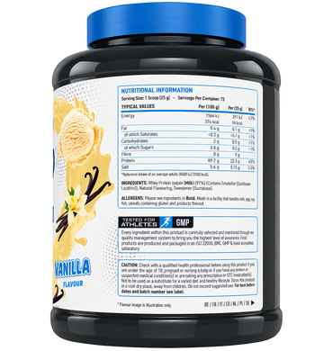 ISO XP WHEY PROTEIN ISOLATE APPLIED NUTRITION