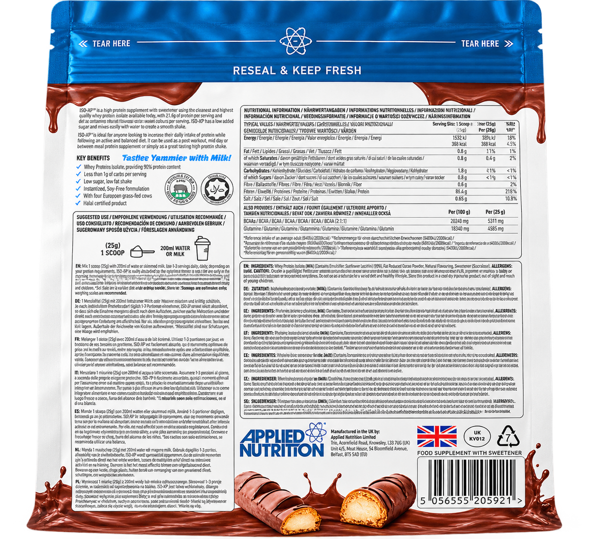 ISO-XP WHEY PROTEIN ISOLATE 1KG