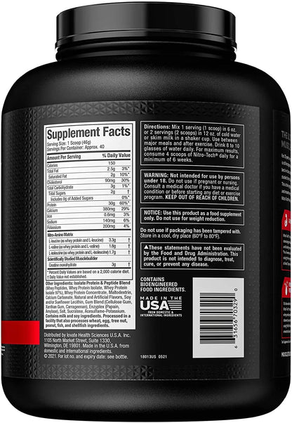 NITRO TECH WHEY PROTEIN 4LB