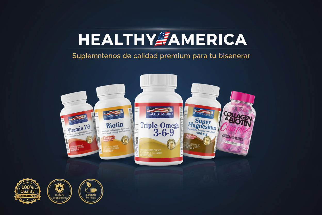 Banner Healthy America Vitaminas