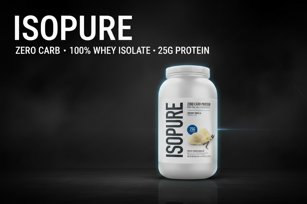 Banner ISOPURE - Producto a la derecha