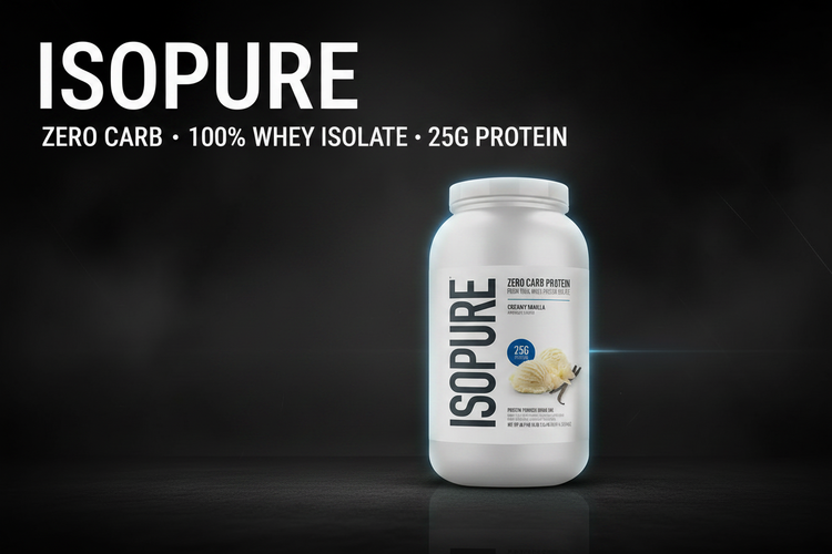 Banner ISOPURE - Producto a la derecha