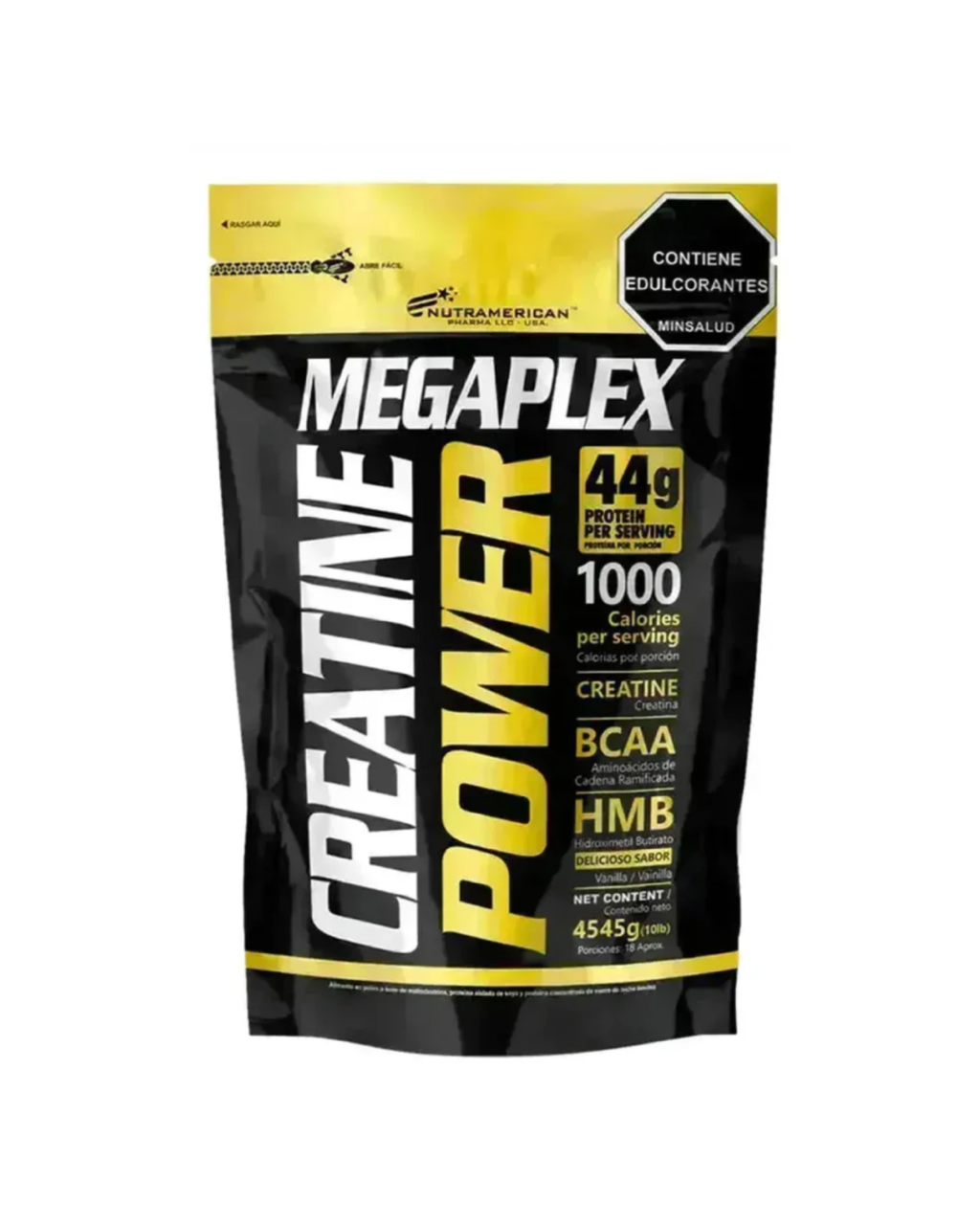 MEGAPLEX CREATINE POWER NUTRAMERICAN